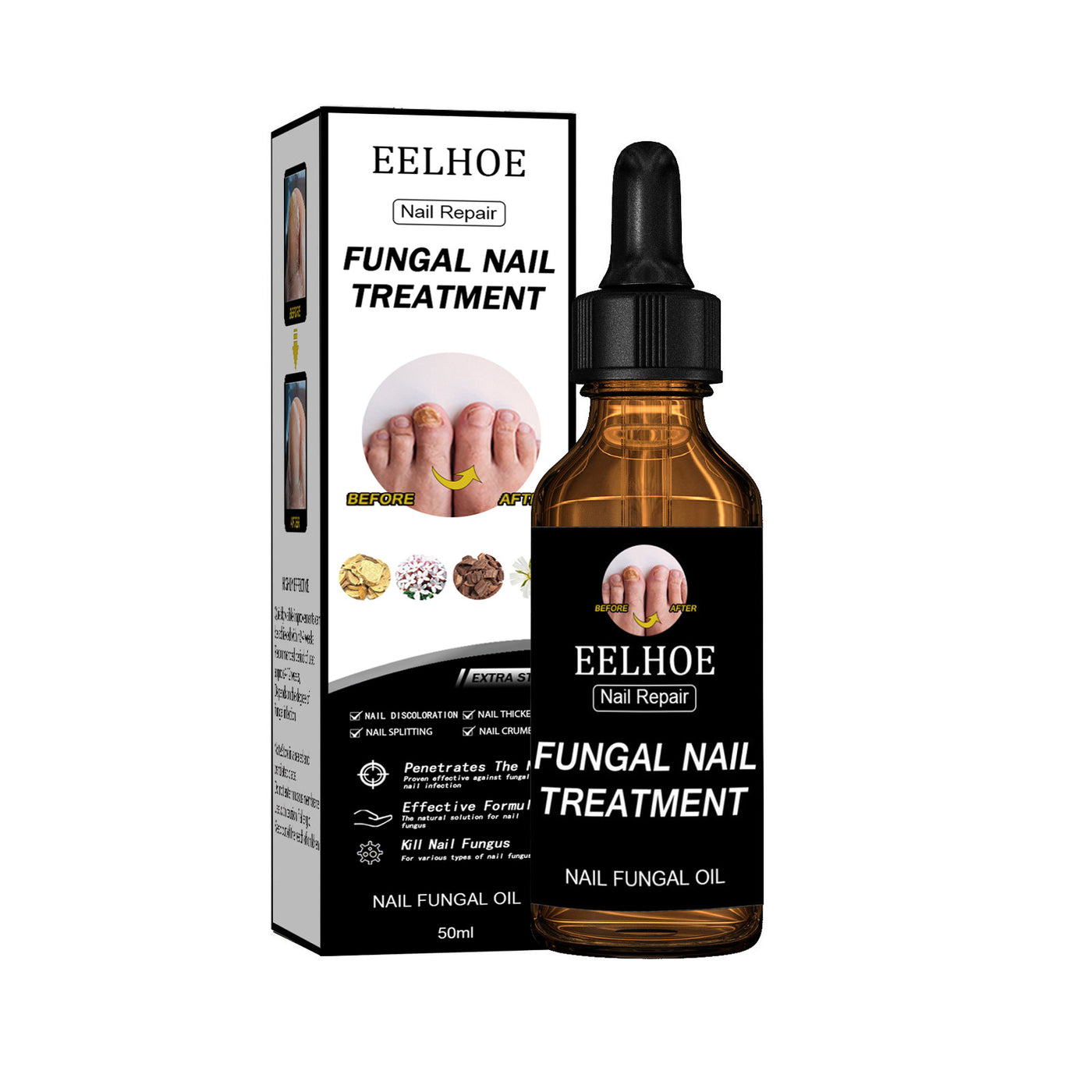 EELHOE Nail Repair & Care Solution – Strengthen, Brighten & Nourish Nails