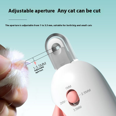 Cat Nail Scissors with Gravity Push – Safe & Easy Pet Nail Trimmer