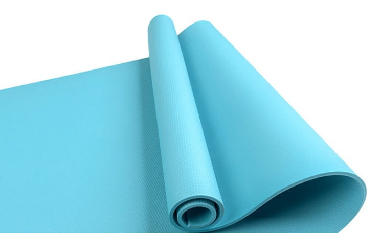 Premium Non-Slip EVA Yoga Mat – 4mm & 6mm Thick Fitness & Exercise Mat for Home, Gym, and Pilates