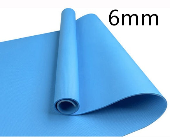 Premium Non-Slip EVA Yoga Mat – 4mm & 6mm Thick Fitness & Exercise Mat for Home, Gym, and Pilates