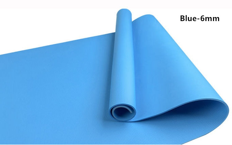 Premium Non-Slip EVA Yoga Mat – 4mm & 6mm Thick Fitness & Exercise Mat for Home, Gym, and Pilates