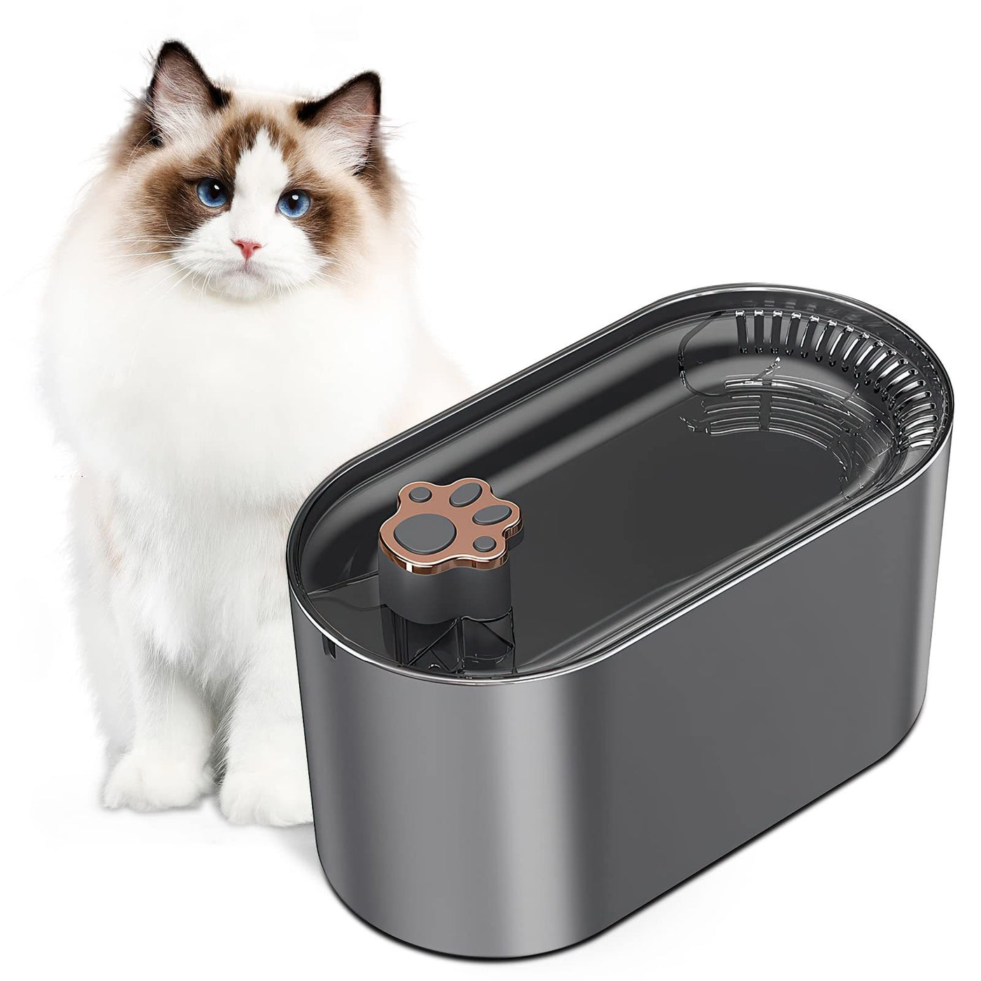 3L Automatic Pet Water Fountain with LED Light – Ultra-Quiet Cat & Dog Water Dispenser