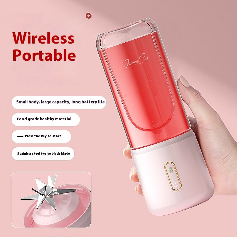 Portable USB Rechargeable Blender – Personal Juice Cup & Smoothie Maker for Home, Office & Travel