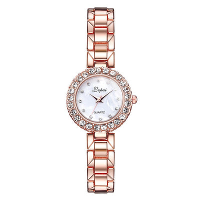 Women’s Luxury Quartz Watch & Bracelet Set – Elegant Fashion Wristwatch Combo