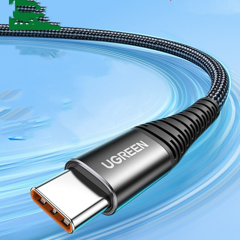Braided Fast Charging Data Cable for Mobile Phones – Durable & High-Speed