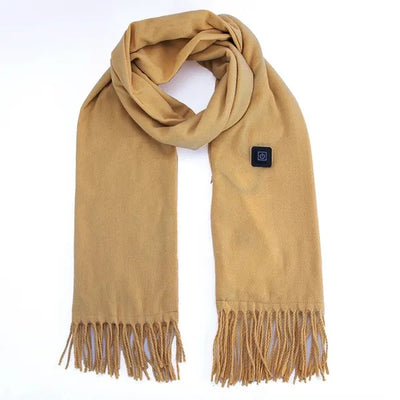 USB Electric Heated Scarf – Unisex Winter Heating Neck Wrap for Warm Comfort