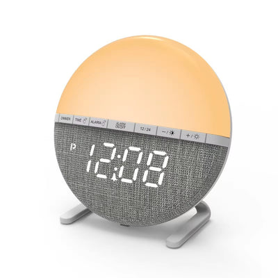 Sunrise Wake-Up Light Alarm Clock – Smart Analog Sunrise Simulation Lamp for Peaceful Morning Wake-Up