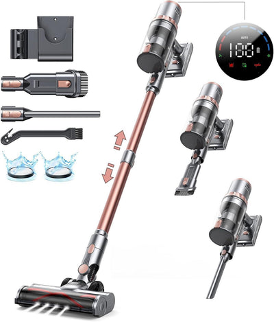 Cordless Vacuum Cleaner with Strong Suction Ideal for home &Car Cleaning