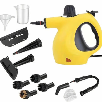 Handheld Multi-Surface Steam Cleaner with 12 Accessories – Portable Pressurized Steam Generator for Home, Tiles, Floors, Bathrooms, Windows & Interior Cleaning