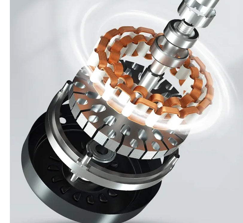 Portable Electric Fascia Massage Gun with 4 Speed Levels – 1200mAh Super Quiet Deep Tissue Muscle Massager for Sports Recovery