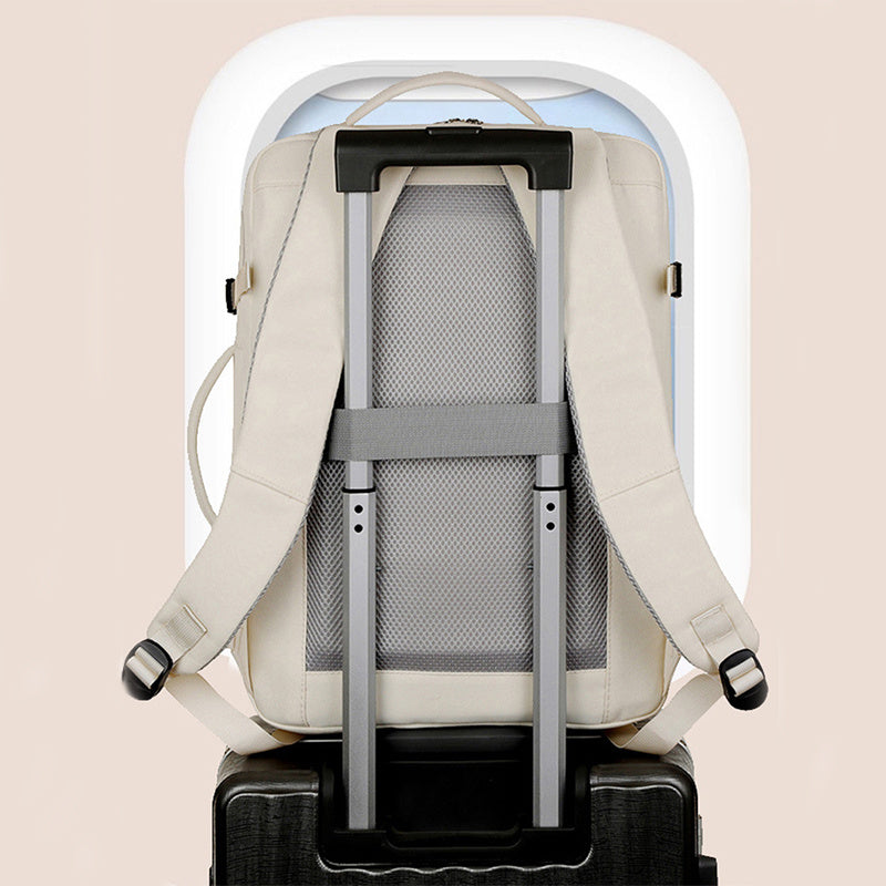 Large Capacity Travel Backpack for Men & Women – Multi-Pocket Laptop & Business Bag with Durable Zippers