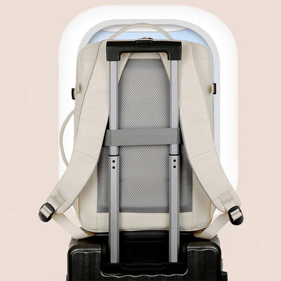 Large Capacity Travel Backpack for Men & Women – Multi-Pocket Laptop & Business Bag with Durable Zippers