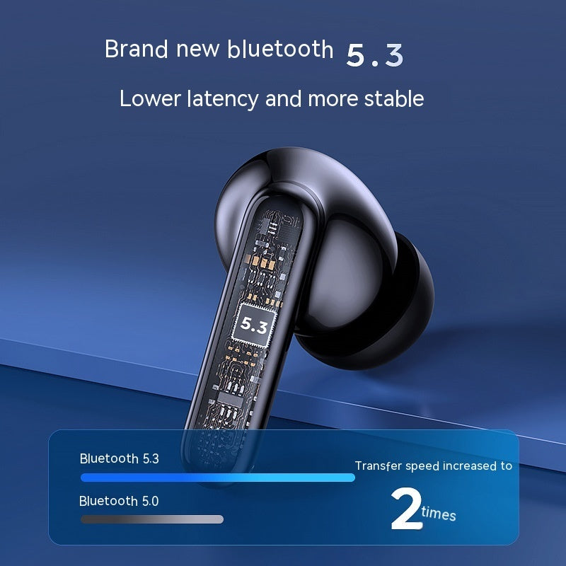 Wireless Bluetooth In-Ear Headphones – Noise Reduction Earbuds with High-Quality Sound