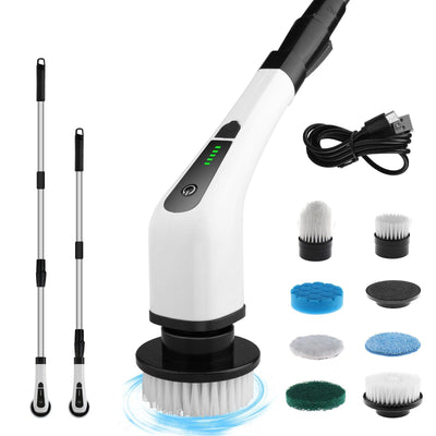 Electric Cleaning Brush – Powerful Multi-Purpose Scrubber for Home, Kitchen, Bathroom & Car