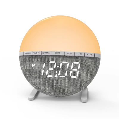 Sunrise Wake-Up Light Alarm Clock – Smart Analog Sunrise Simulation Lamp for Peaceful Morning Wake-Up