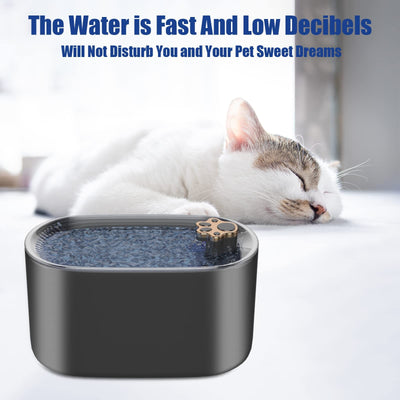 3L Automatic Pet Water Fountain with LED Light – Ultra-Quiet Cat & Dog Water Dispenser